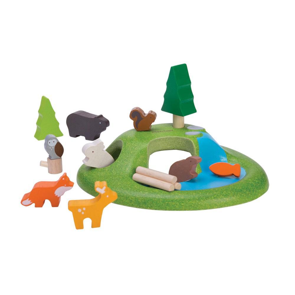 Plan Toys - Animals play set | Scout & Co