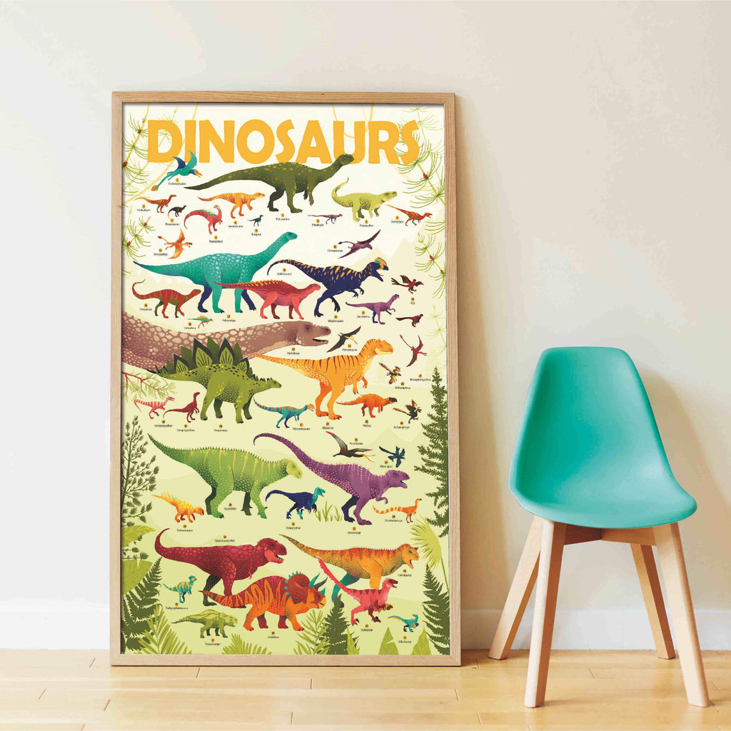 Poppik - Sticker Poster - Dinosaurs | Scout & Co