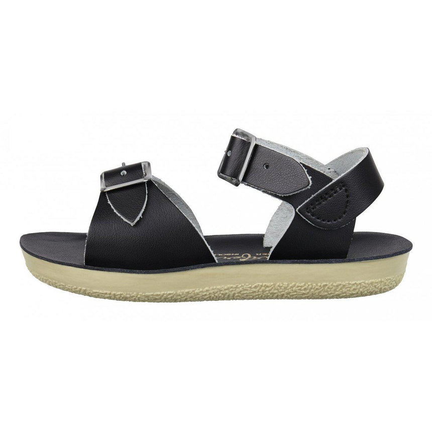 Saltwater Surfer Sandals - Black - Kids | Scout & Co