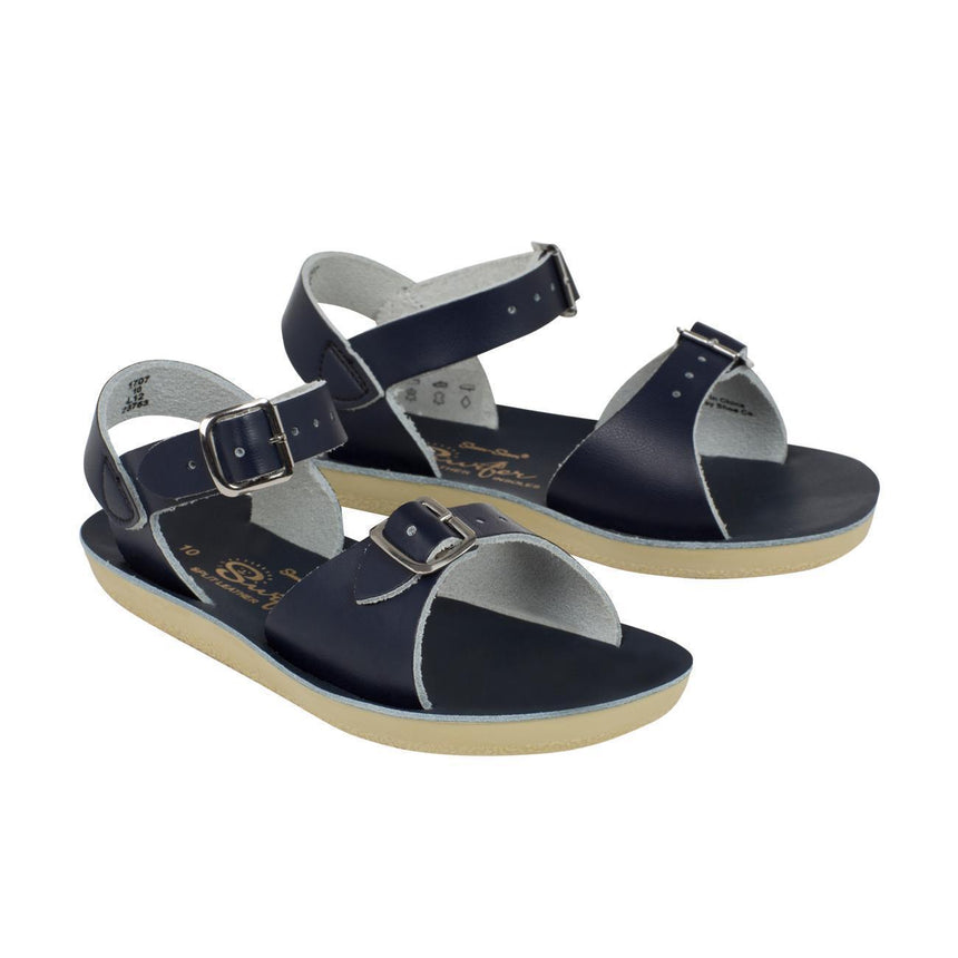 Saltwater Surfer Sandals - Navy | Scout & Co