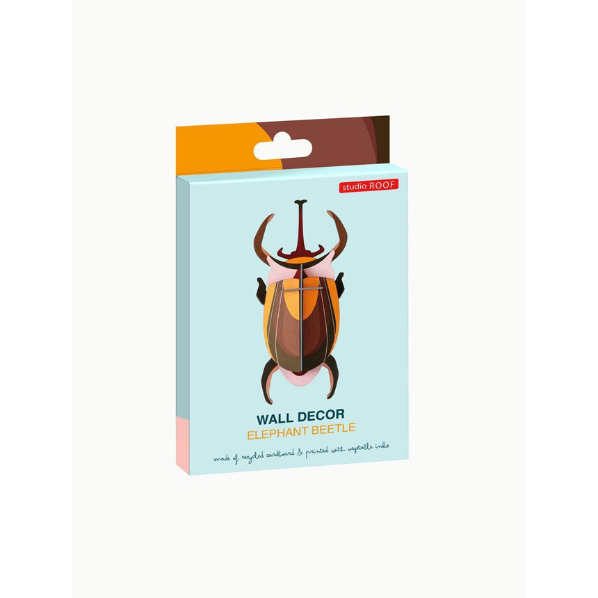 Studio Roof - Small Insects wall art - Elephant Beetle | Scout & Co