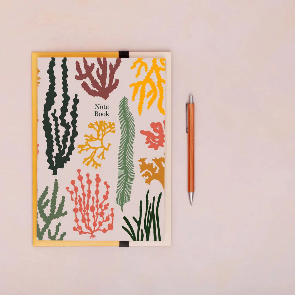Studio Wald - Seaweed A5 notebook and folder | Scout & Co