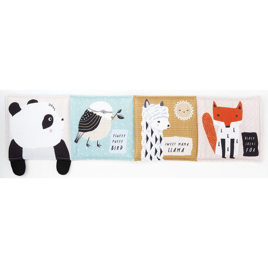 Wee Gallery: Roly Poly Panda baby cloth book | Scout & Co