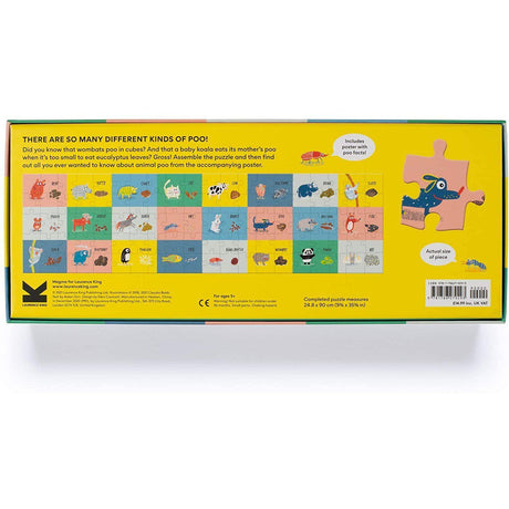 Who Did This Poo? 100-piece jigsaw puzzle - Aidan Onn & Claudia Boldt | Scout & Co