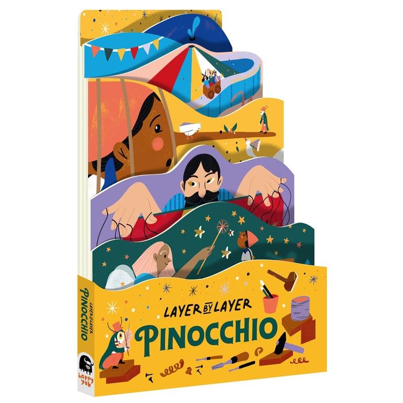 Layer by Layer: Pinocchio board book - Carly Madden | Scout & Co