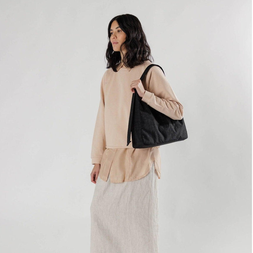Baggu – Nylon Shoulder bag - Black | Scout & Co