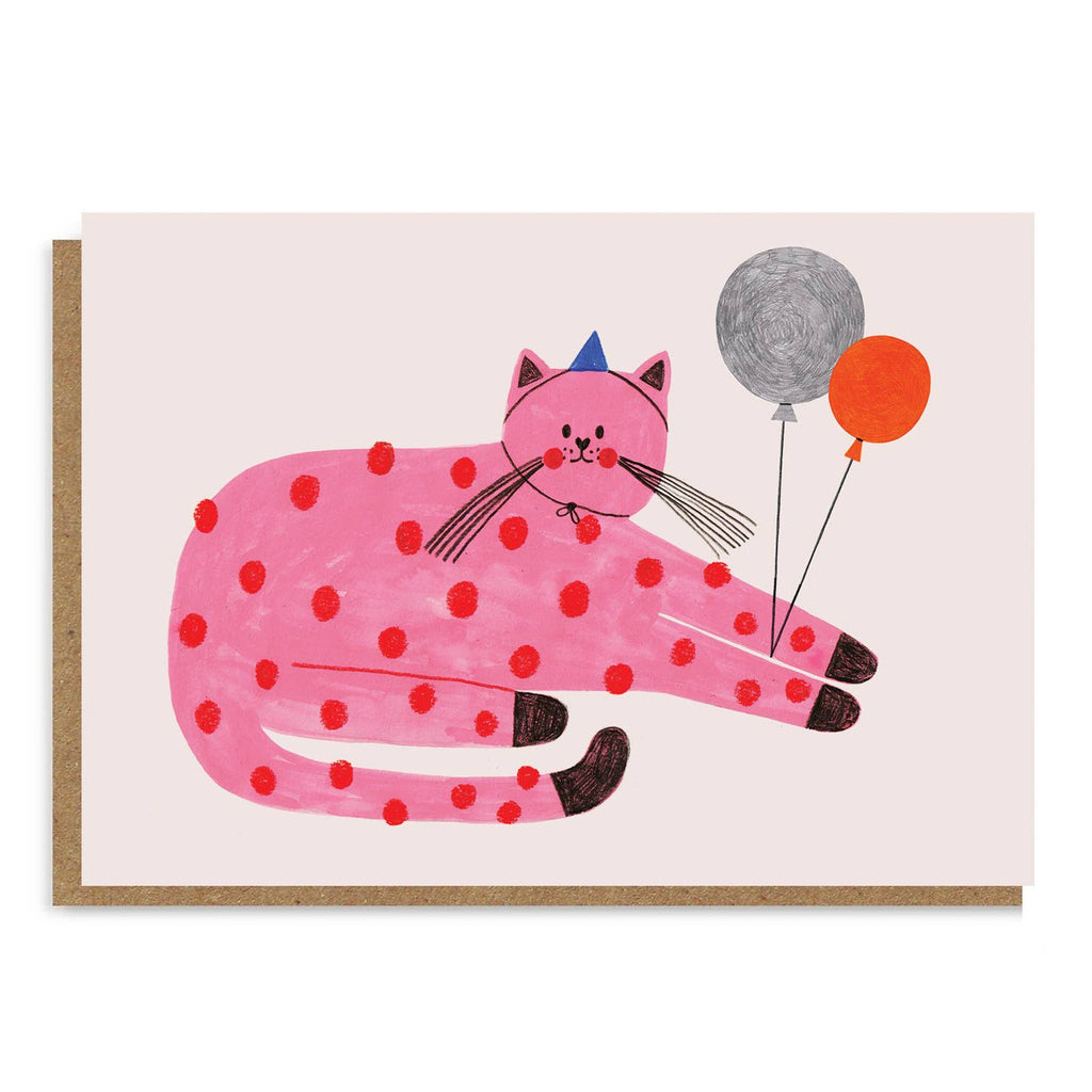 Daria Solak - Pink Cat card | Scout & Co