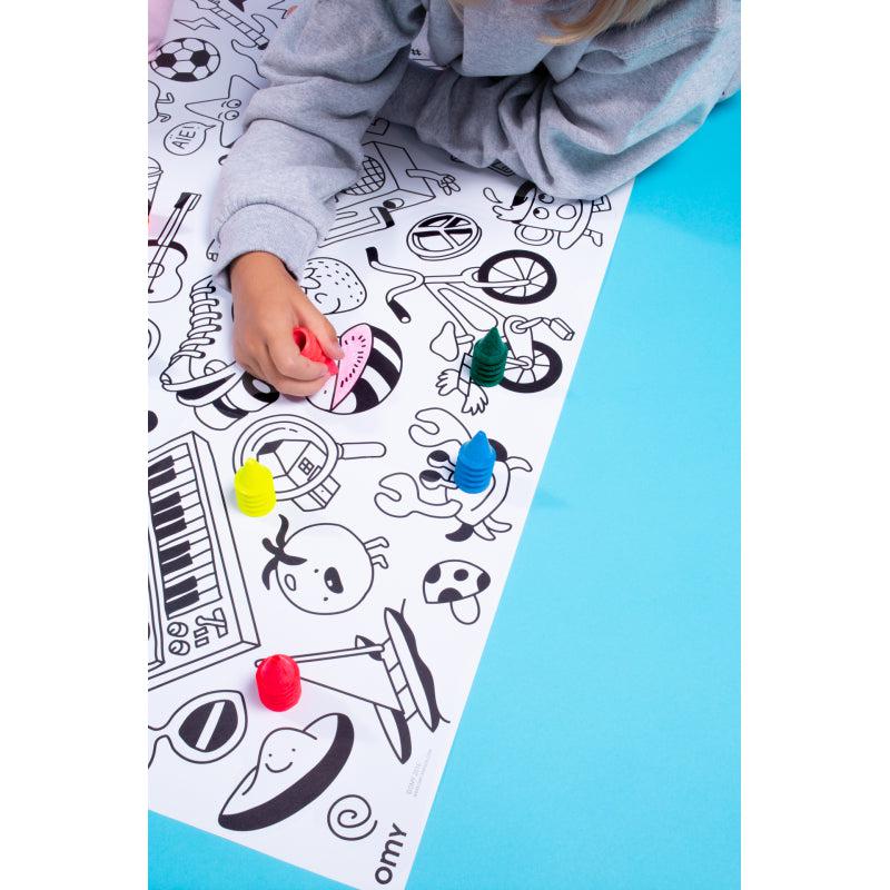 OMY - Finger crayons | Scout & Co