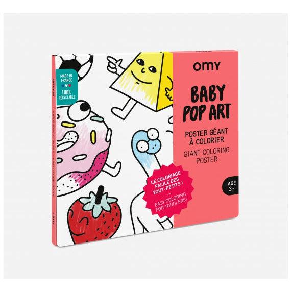 OMY - colouring poster - Baby Pop Art | Scout & Co
