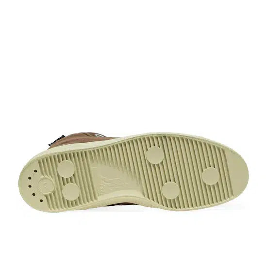 Novesta - Adult Star Dribble contrast stitch shoes - brown / beige / ecru | Scout & Co