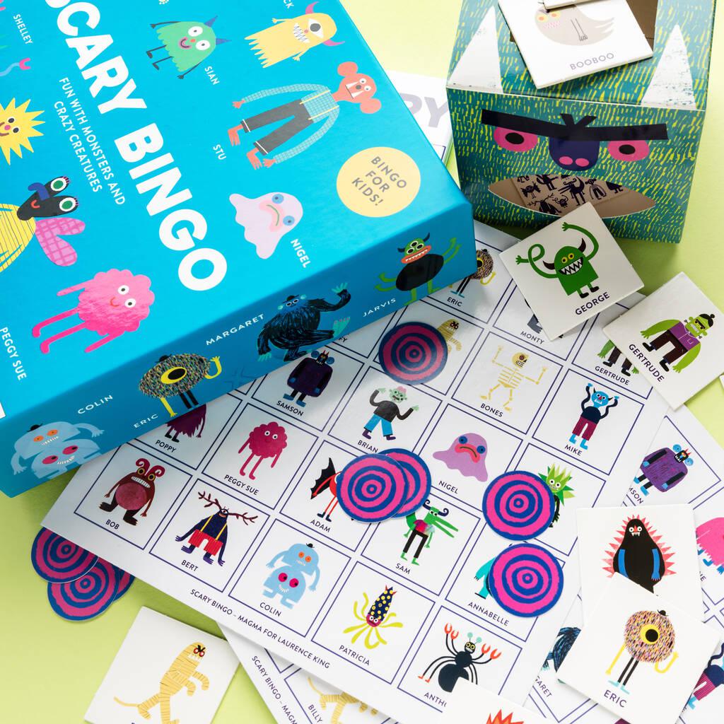 Scary Bingo game - Rob Hodgson | Scout & Co