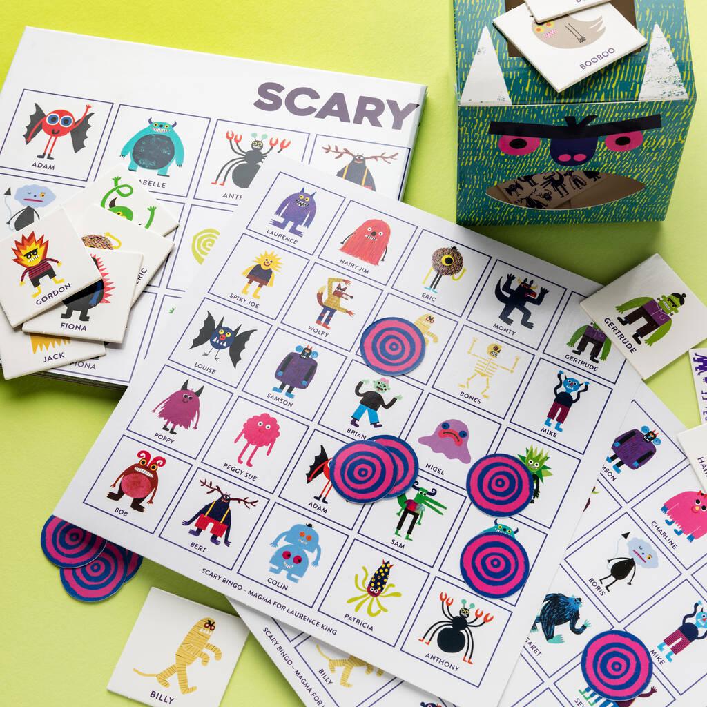 Scary Bingo game - Rob Hodgson | Scout & Co