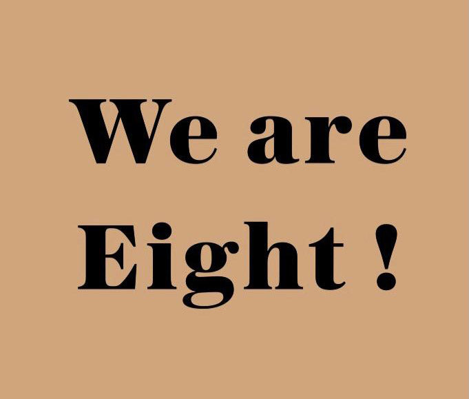 It's our 8th birthday!