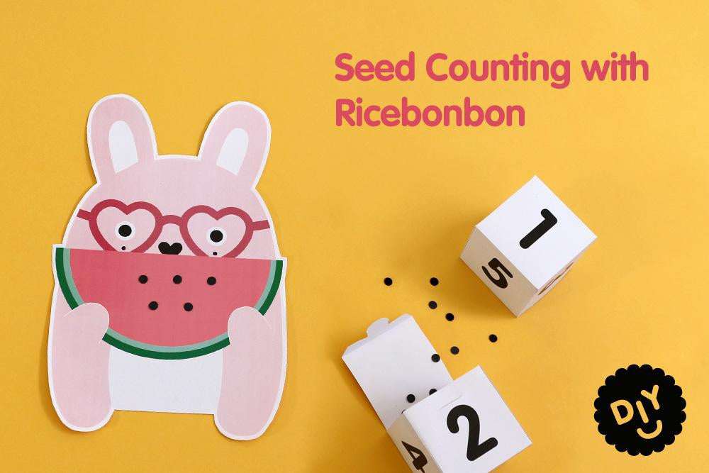 Play: Noodoll's DIY counting seeds game-Scout & Co