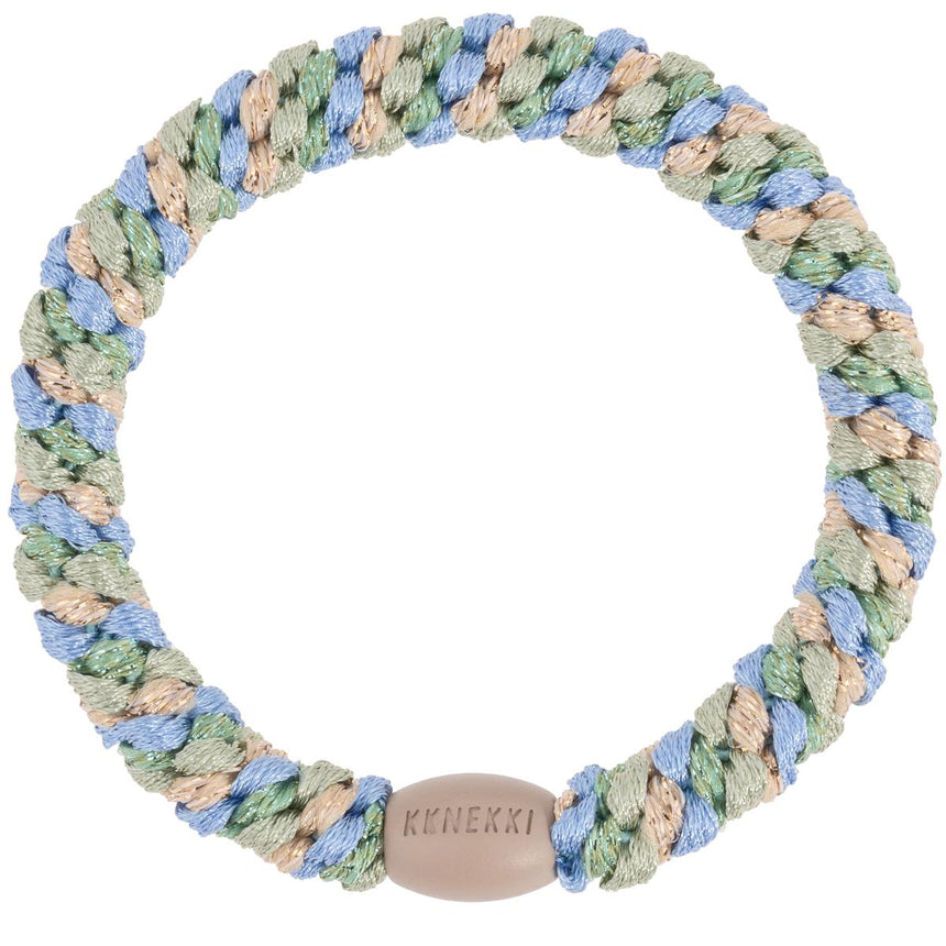 Kknekki - Hair band - Mix Pistachio Sky Blue Glitter | Scout & Co