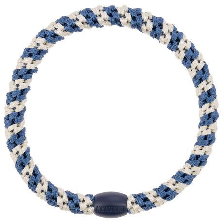 Kknekki - Hair band - Indigo Ivory Stripe | Scout & Co