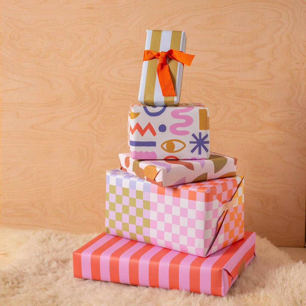 Colourful Checks Wrapping Paper | Scout & Co