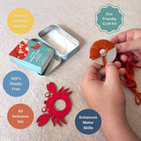 Cotton Twist - Make Your Own Pom Pom Crab Decoration Kit | Scout & Co