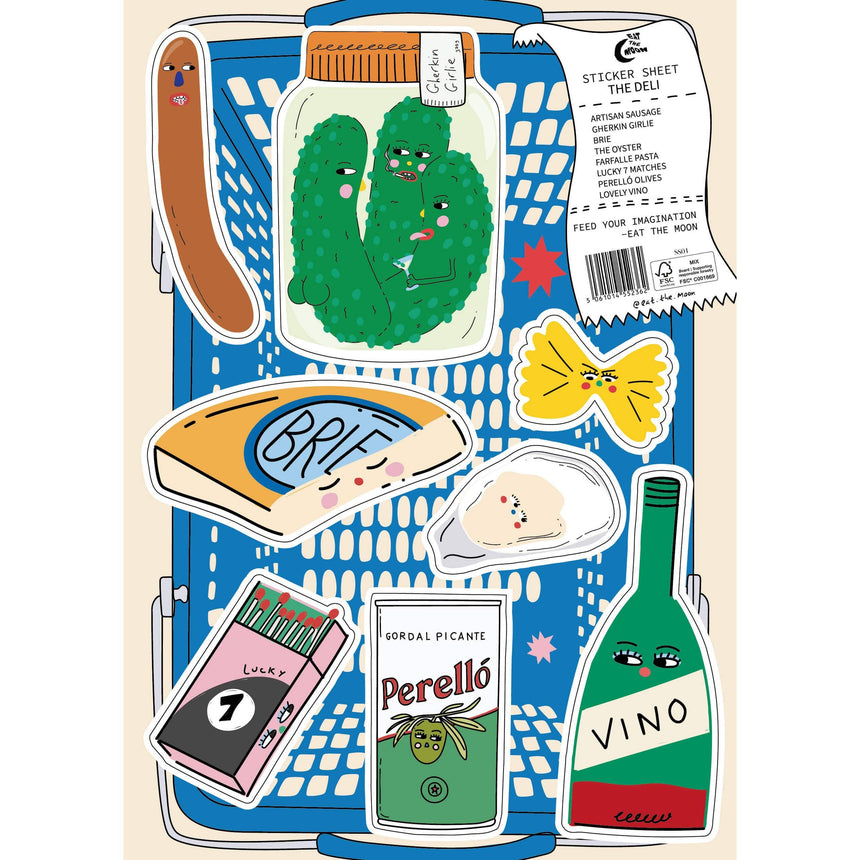 Eat The Moon - The Deli stickers | Scout & Co