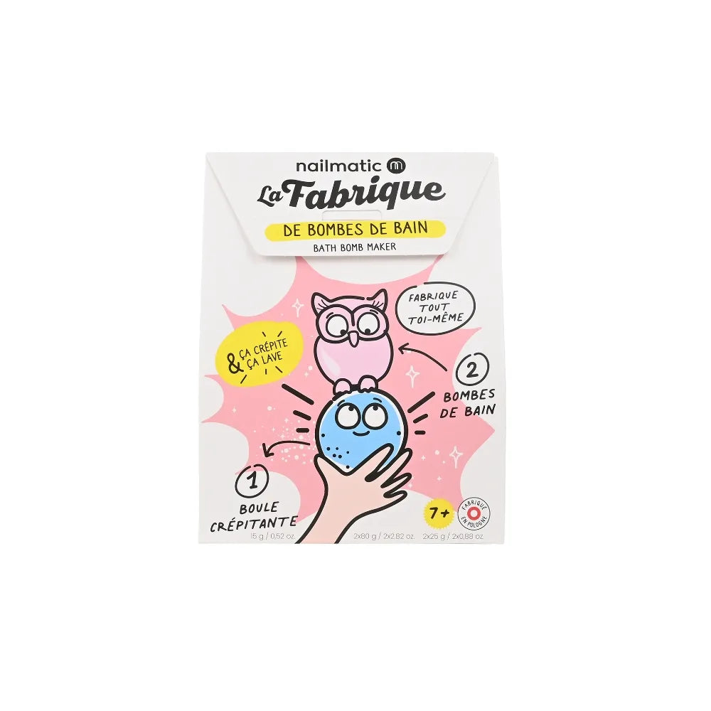 Nailmatic Kids - Crackling Bath Bomb + Bath Bomb maker kit | Scout & Co