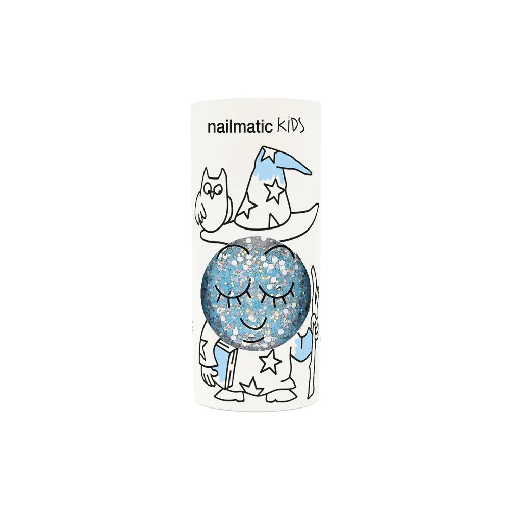 Nailmatic Kids - Luna nail polish (Blue Sparkling Water) | Scout & Co