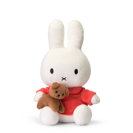 Miffy - Sitting soft toy with Snuffy | Scout & Co