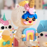 Momiji - Rainbow Unicorn mini bricks set | Scout & Co