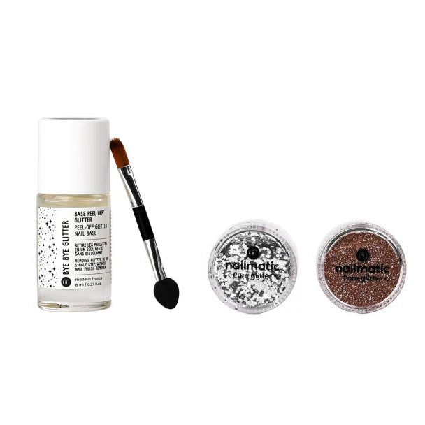 Nailmatic - Silver & Gold biodegradable glitter set | Scout & Co