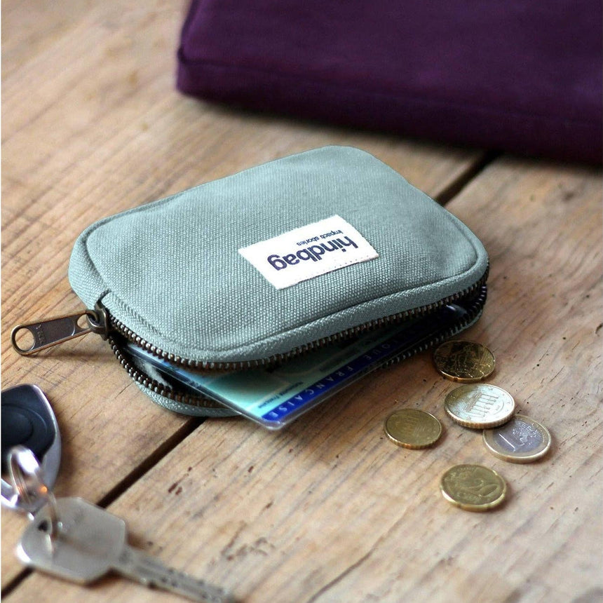 Lili Sage green coin purse | Scout & Co