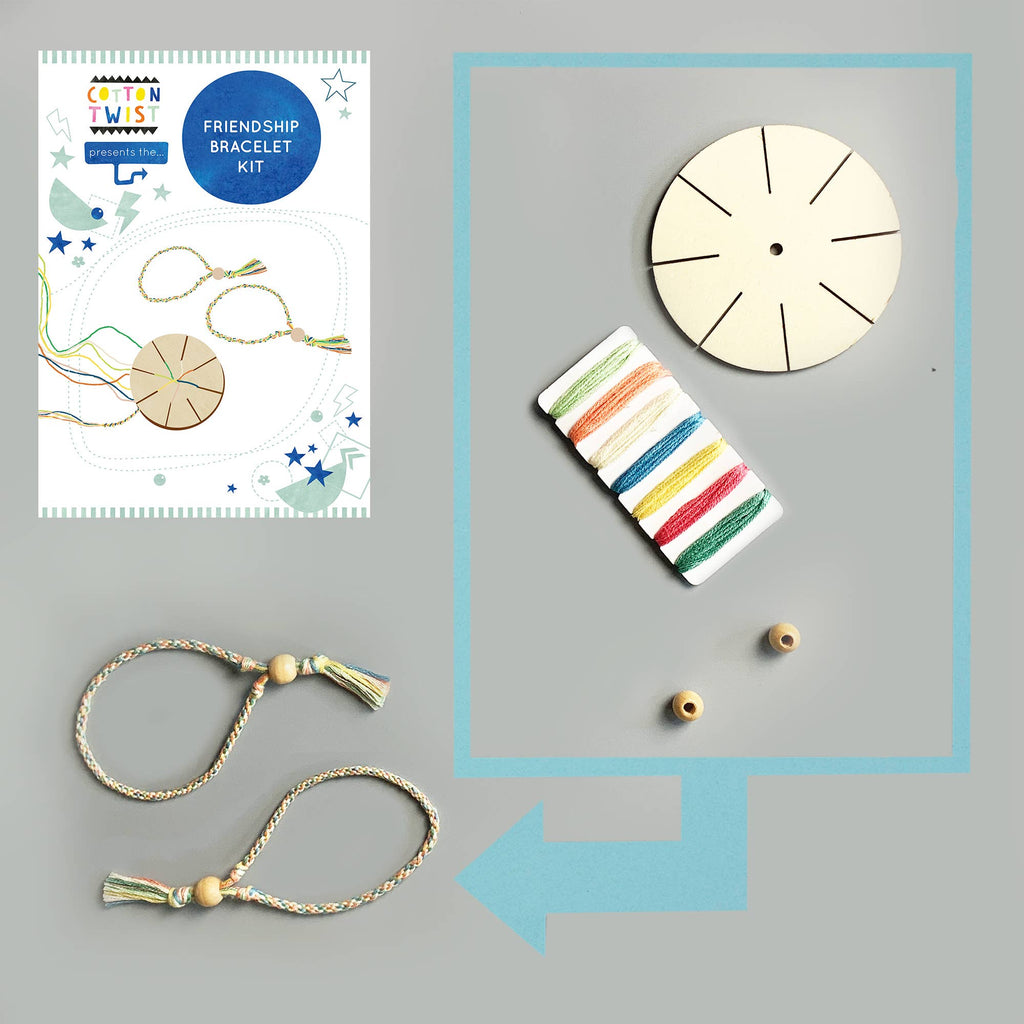 Cotton Twist - Make Your Own Friendship Bracelet Kit | Scout & Co