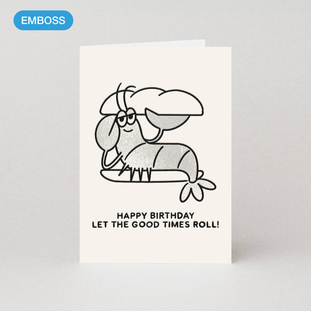 Studio Boketto - Lobster Roll birthday card | Scout & Co