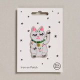 Petra Boase - Iron on Patch - Lucky Cat | Scout & Co