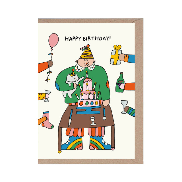 Happy Birthday cat card | Scout & Co