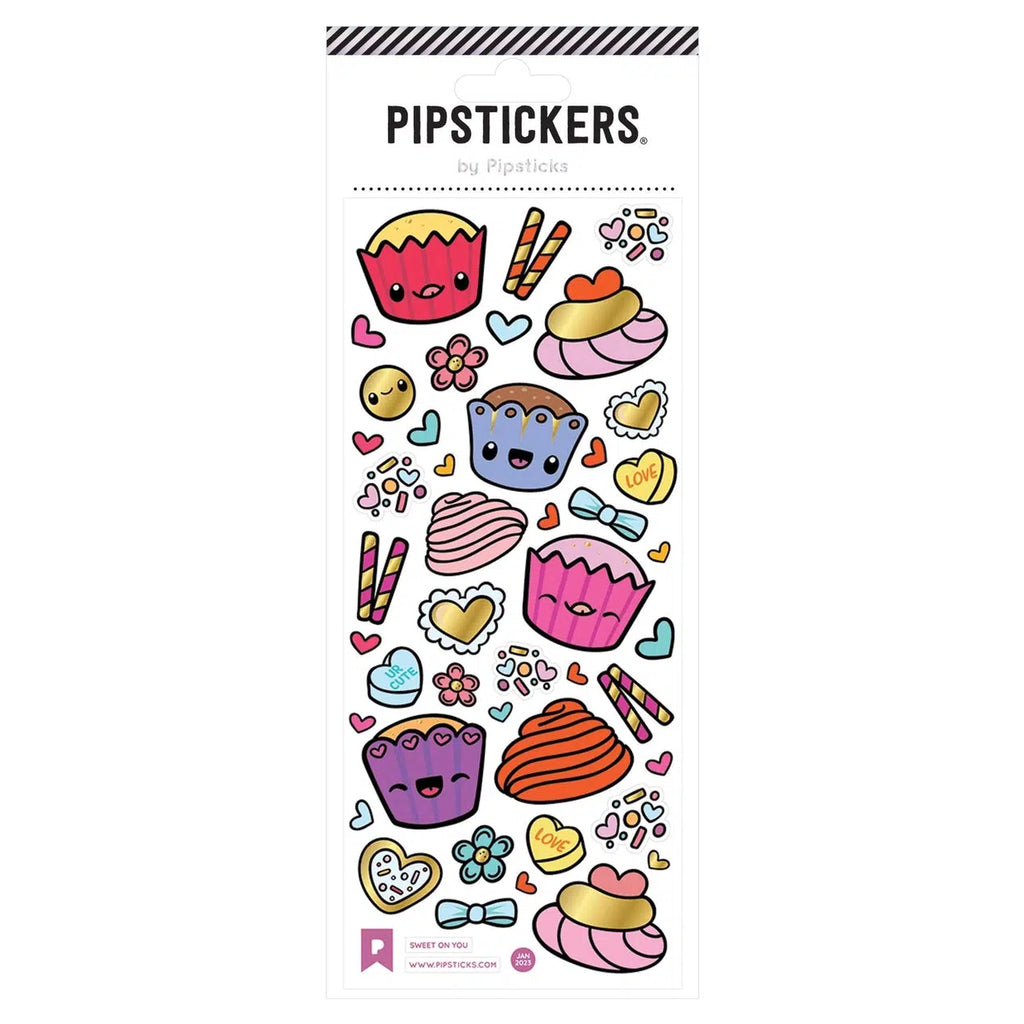 Pipsticks - Sweet On You sticker sheet | Scout & Co