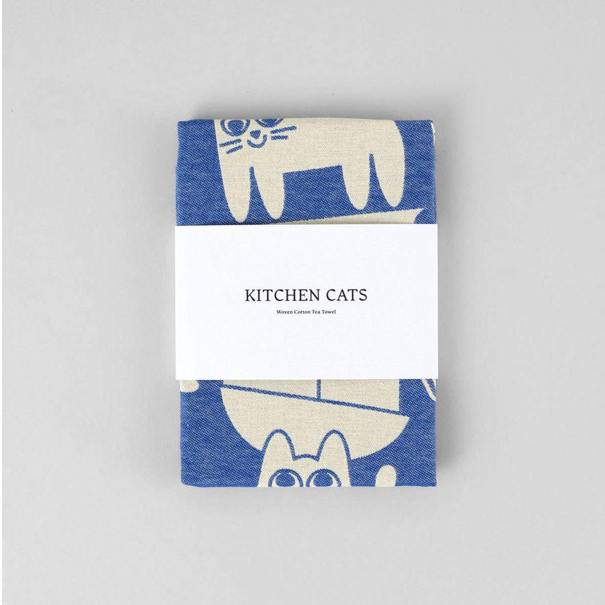 Wrap - Kitchen Cats tea towel | Scout & Co
