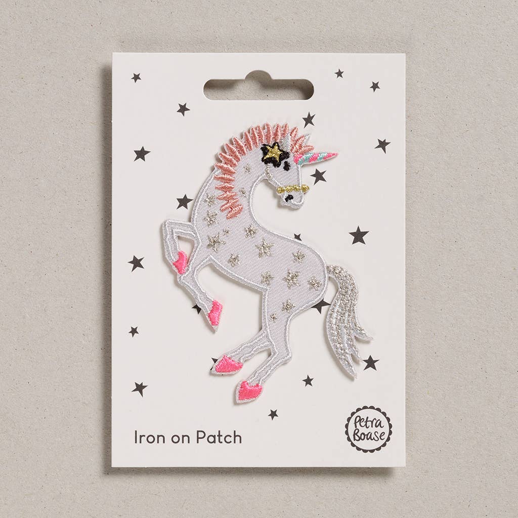 Petra Boase - Iron on Patch - Unicorn | Scout & Co