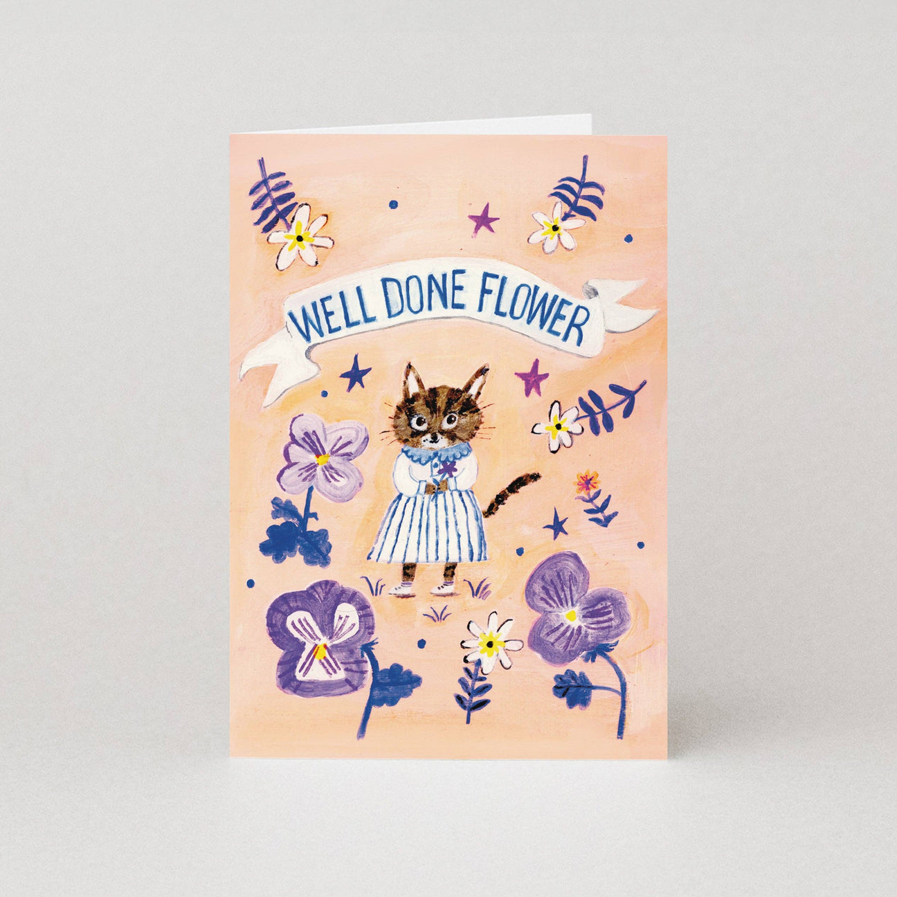 Studio Boketto - Well Done Flower congratulations card | Scout & Co
