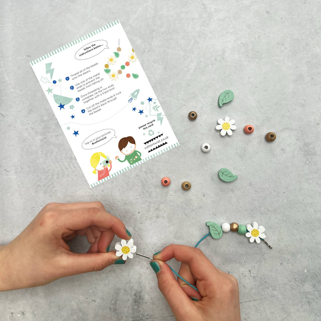 Cotton Twist - Make Your Own Daisy Chain Bracelet | Scout & Co