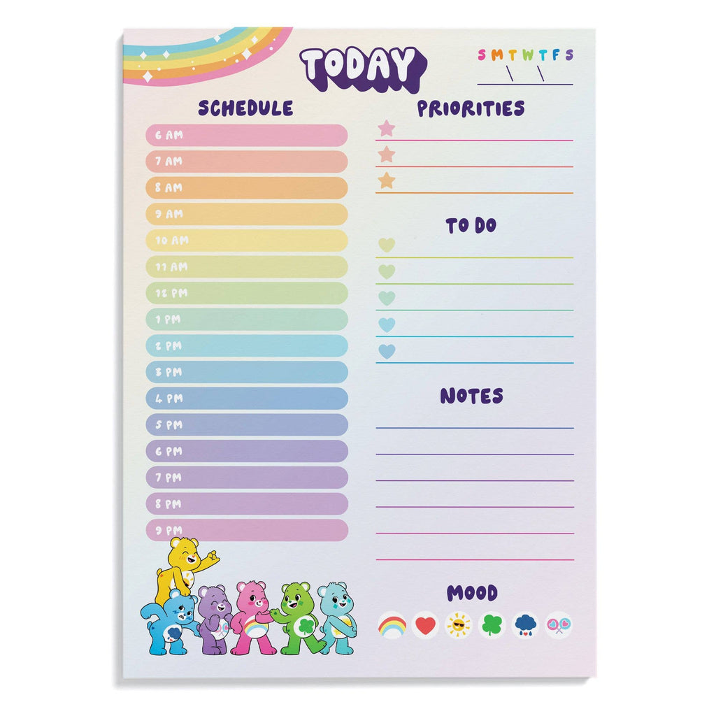 Pipsticks - Care Bears planner notepad | Scout & Co