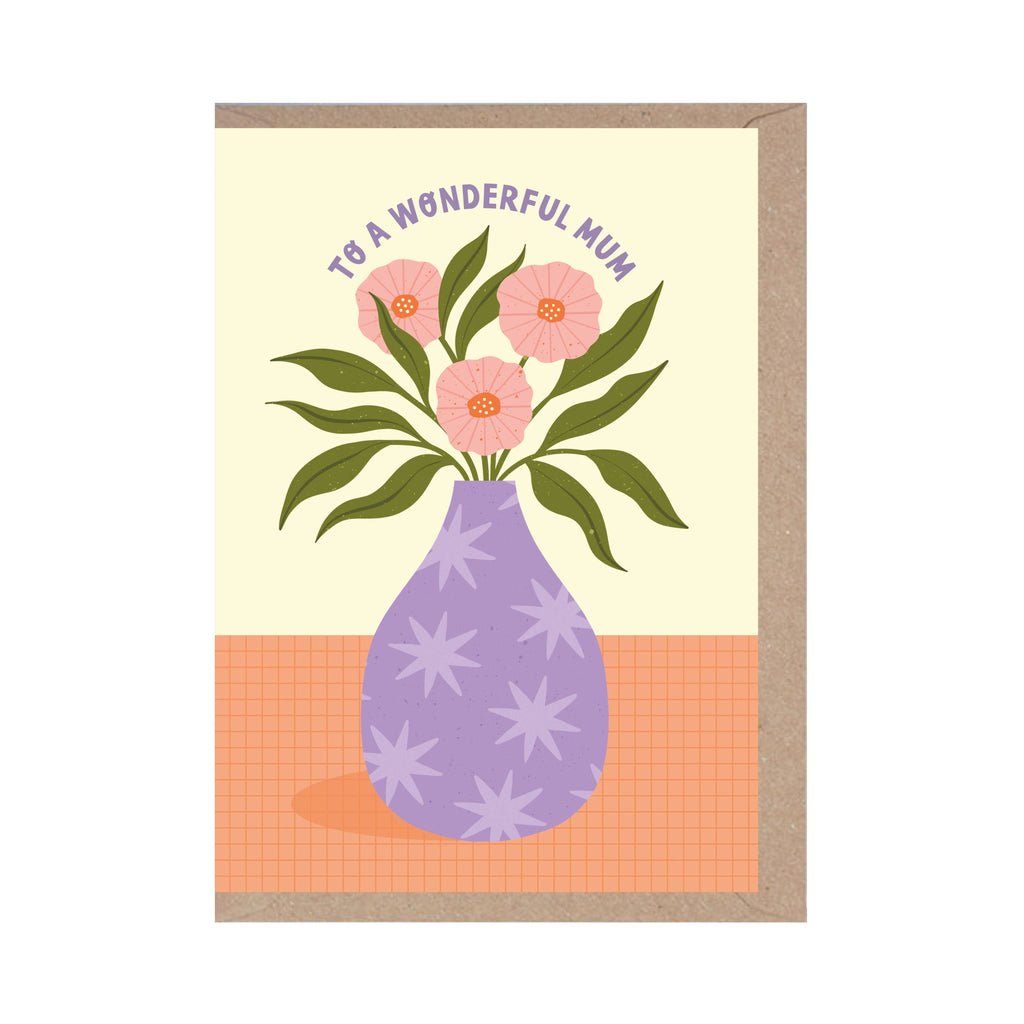 Rumble Cards - Floral Vase Mother's Day card | Scout & Co