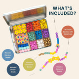 Cotton Twist - Rainbow Bloom Bracelet Making Kit | Scout & Co