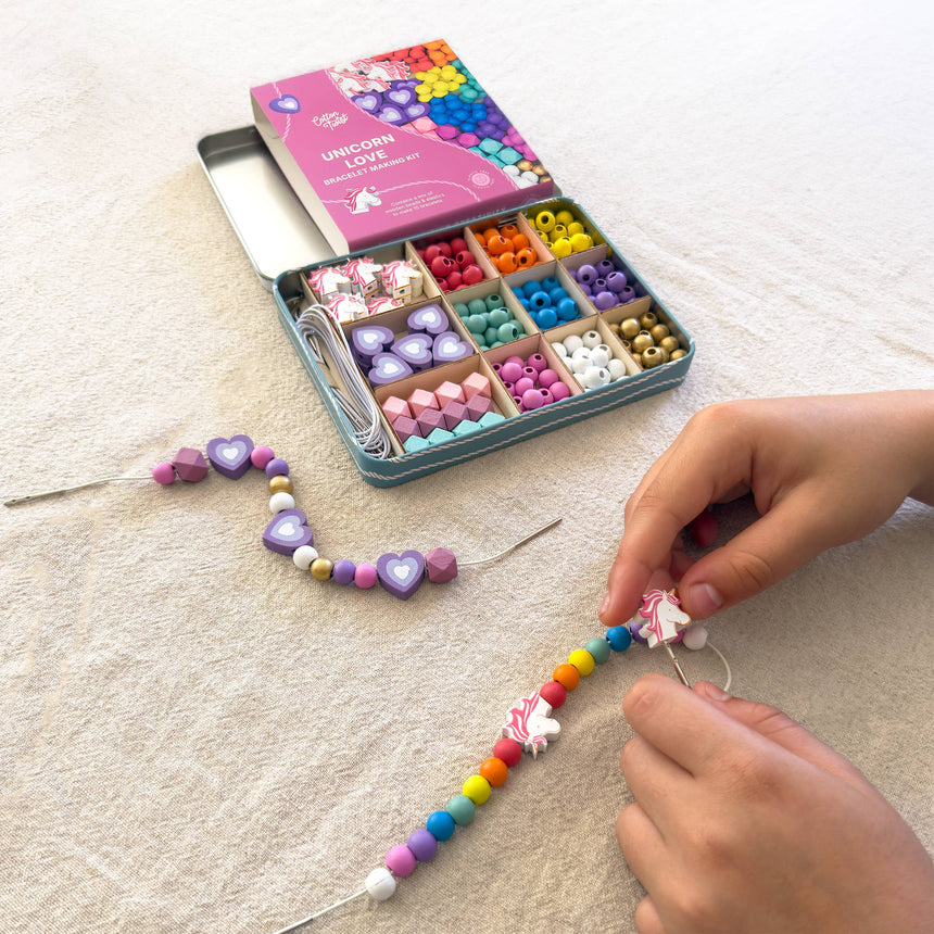 Cotton Twist - Unicorn Love bracelet making kit | Scout & Co