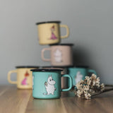Muurla - Moomin enamel mug - Moomintroll Mint | Scout & Co