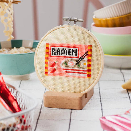 Cotton Clara - Ramen Beginner Cross Stitch Kit | Scout & Co
