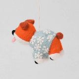 Wrap - Suki Dog hanging felt ornament | Scout & Co