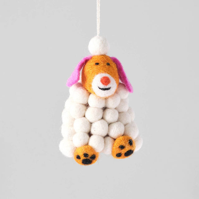 Wrap - Minu Dog hanging felt prnament | Scout & Co