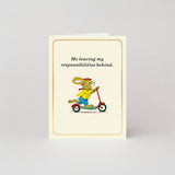Studio Boketto x Richard Scarry - Responsibilities mini card | Scout & Co