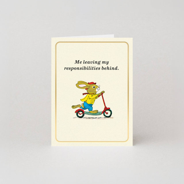 Studio Boketto x Richard Scarry - Responsibilities mini card | Scout & Co