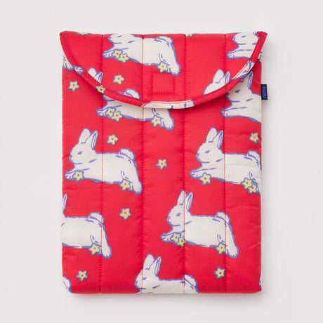Baggu - Puffy laptop sleeve 13in / 14in - Bunnies | Scout & Co