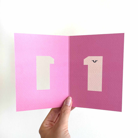Rumble Cards - 1st Birthday die cut card | Scout & Co